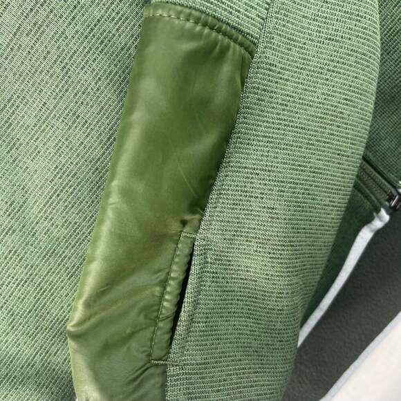 Under Armour Men's XL ColdGear Fleece Full Zip Hoodie Marine OD Green - Picture 6 of 13